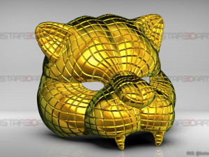 squid game mask - vip tiger mask cosplay 3d print model 3D Print Model