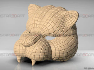 squid game mask - vip tiger mask cosplay 3d print model 3D Print Model
