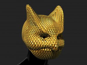 squid game mask - boss mask cosplay 3d print model Model do druku 3D