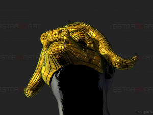 squid game mask - vip buffalo mask cosplay 3d print model Modelo de impresión 3D