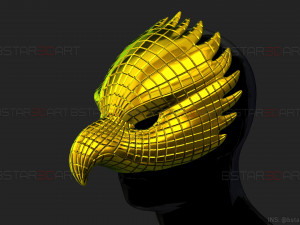 squid game mask - vip eagle mask cosplay 3d print model 3D Принт Модель