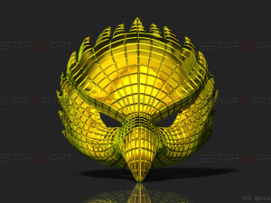 squid game mask - vip eagle mask cosplay 3d print model 3D Принт Модель