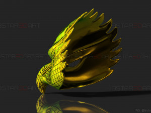 squid game mask - vip eagle mask cosplay 3d print model 3D Принт Модель