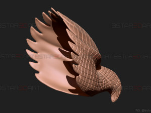 squid game mask - vip eagle mask cosplay 3d print model 3D Принт Модель