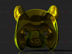 squid game mask - vip bear mask cosplay 3d print model Model do druku 3D