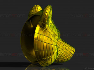 squid game mask - vip bear mask cosplay 3d print model Model do druku 3D