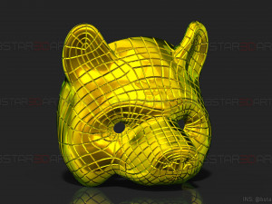 squid game mask - vip bear mask cosplay 3d print model Model do druku 3D