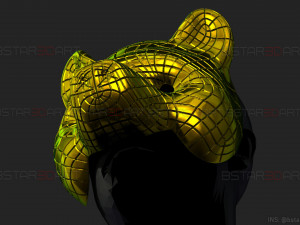 squid game mask - vip bear mask cosplay 3d print model Model do druku 3D