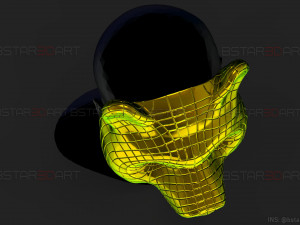 squid game mask - vip bear mask cosplay 3d print model Model do druku 3D