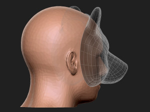 squid game mask - vip bear mask cosplay 3d print model Model do druku 3D