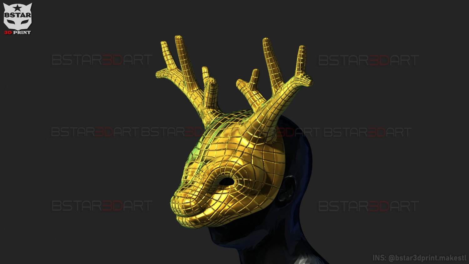 squid game mask - vip deer mask cosplay 3D Druckmodelle in Spielzeug  3DExport