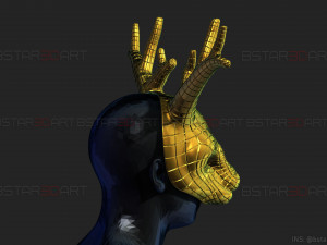 squid game mask - vip deer mask cosplay 3D Print Model