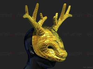 squid game mask - vip deer mask cosplay 3D Print Model