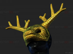 squid game mask - vip deer mask cosplay 3D Print Model
