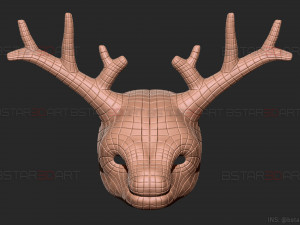 squid game mask - vip deer mask cosplay 3D Print Model