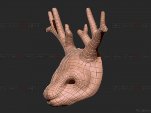 squid game mask - vip deer mask cosplay 3D Print Model