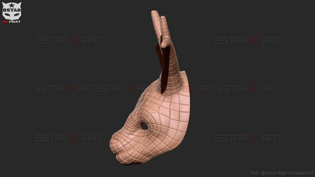 squid game mask - vip bear mask cosplay 3d print model 3D Print Model in  Toys 3DExport