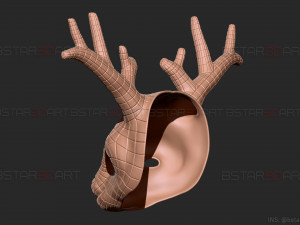 squid game mask - vip deer mask cosplay 3D Print Model