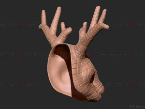 squid game mask - vip deer mask cosplay 3D Print Model