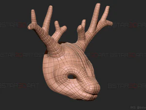 squid game mask - vip deer mask cosplay 3D Print Model
