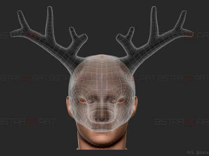 squid game mask - vip deer mask cosplay 3D Print Model