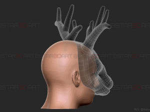squid game mask - vip deer mask cosplay 3D Print Model