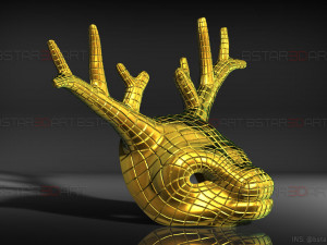 squid game mask - vip deer mask cosplay 3D Print Model