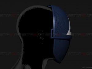 squid game mask - soldier mask foldable-moveable - with tutorial 3d print model Model do druku 3D
