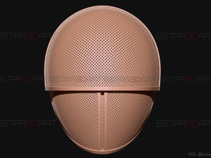 squid game mask - soldier mask foldable-moveable - with tutorial 3d print model Model do druku 3D