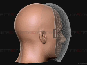 squid game mask - soldier mask foldable-moveable - with tutorial 3d print model 3D Print Model