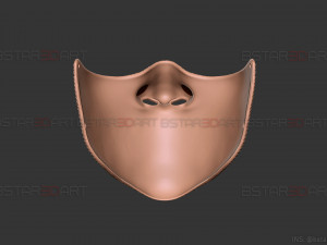 hannya devil mask halloween cosplay 3D 打印模型