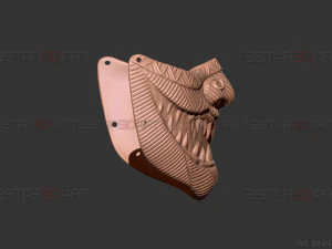 hannya devil mask halloween cosplay 3D Print Model