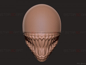 squid game mask - soldier venom mask fan art 3D Baskı Modeli