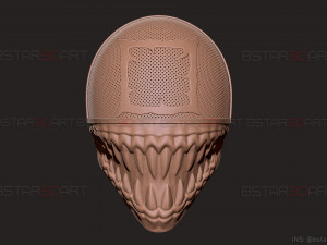 squid game mask - soldier venom mask fan art 3D Baskı Modeli