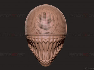 squid game mask - soldier venom mask fan art 3D Baskı Modeli