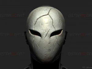 maschera aragami 2 - maschera ombra - modello di stampa 3d cosplay di halloween Modello di stampa 3D