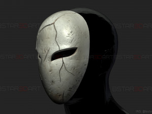 aragami 2 mask - shadow mask - halloween cosplay 3d print model 3D 프린트 모델