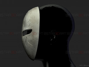 aragami 2 mask - shadow mask - halloween cosplay 3d print model 3D 프린트 모델