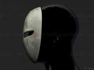 aragami 2 mask - shadow mask - halloween cosplay 3d print model 3D Print Model