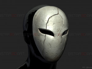 aragami 2 mask - shadow mask - halloween cosplay 3d print model 3D 프린트 모델