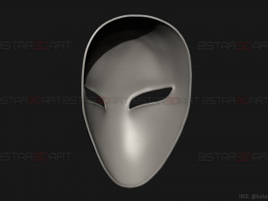 aragami 2 mask - shadow mask - halloween cosplay 3d print model 3D 프린트 모델