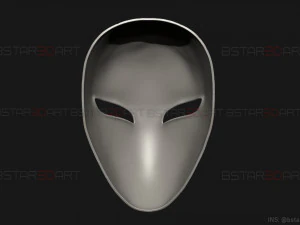 aragami 2 mask - shadow mask - halloween cosplay 3d print model 3D Print Model