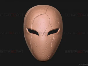 aragami 2 mask - shadow mask - halloween cosplay 3d print model 3D Print Model