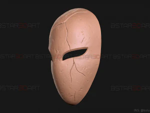aragami 2 mask - shadow mask - halloween cosplay 3d print model 3D Print Model