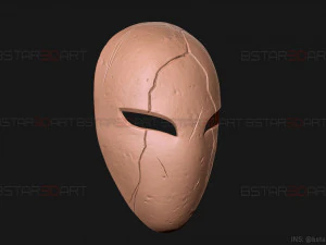 aragami 2 mask - shadow mask - halloween cosplay 3d print model 3D Print Model
