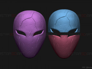 aragami 2 mask - shadow mask - halloween cosplay 3d print model 3D 프린트 모델