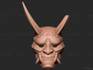 aragami 2 mask - oni devil mask - halloween cosplay Model do druku 3D