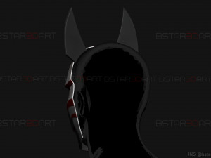 aragami 2 mask - kitsune mask - halloween cosplay 3D-Druckmodell