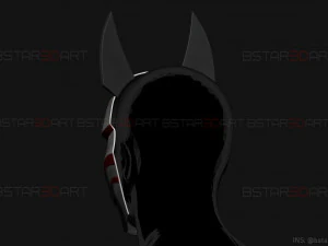 aragami 2 mask - kitsune mask - halloween cosplay 3D Print Model