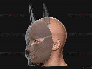 aragami 2 mask - kitsune mask - halloween cosplay 3D-Druckmodell